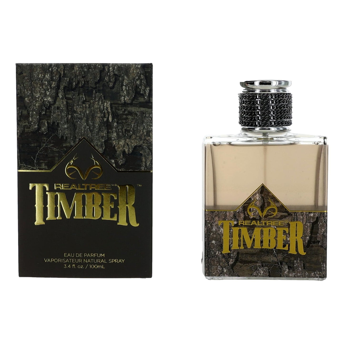 Realtree Timber by Realtree 3.4 oz Eau de Parfum Spray Cologne for Men