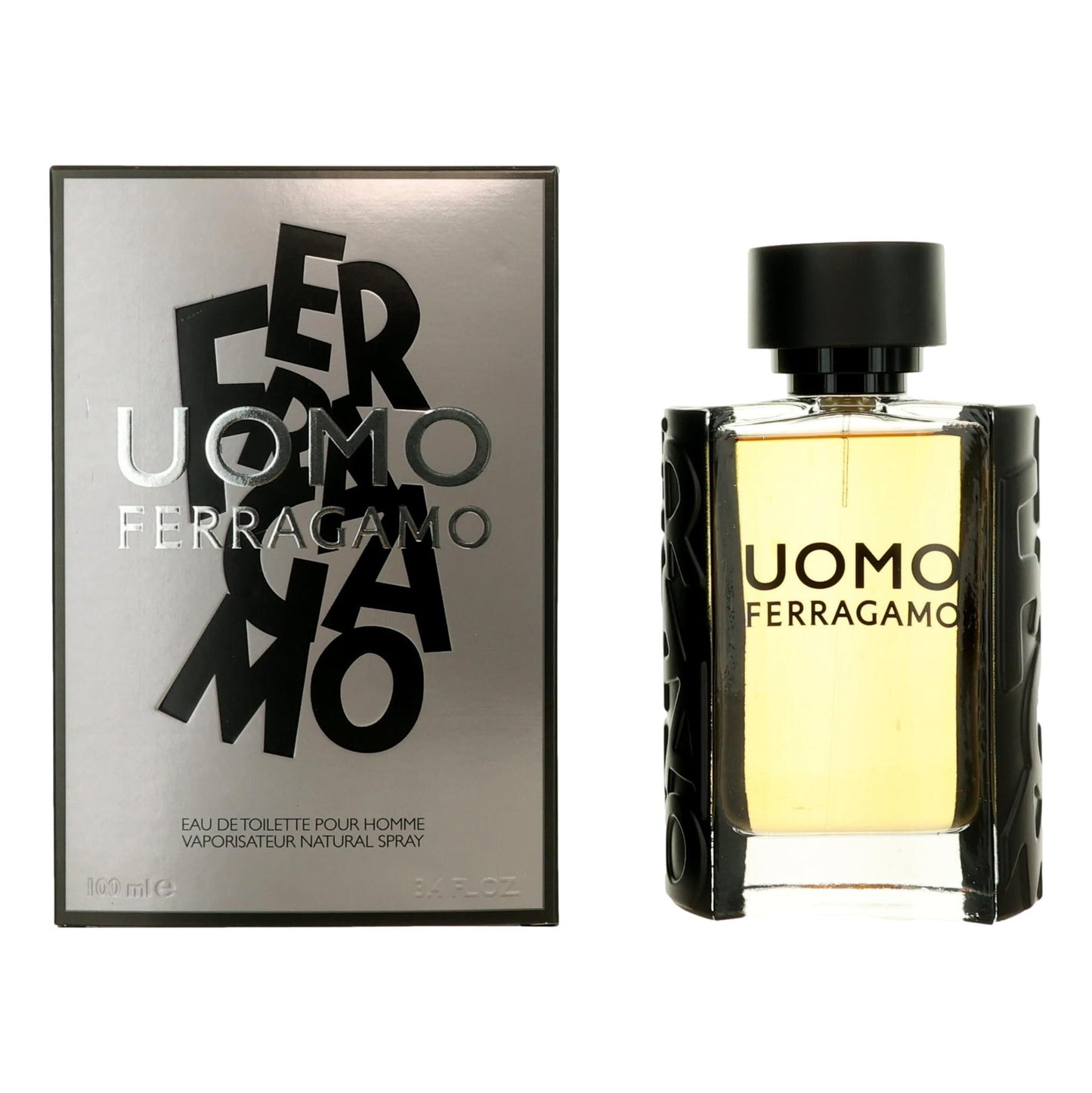 Uomo by Salvatore Ferragamo 3.4 oz Eau de Toilette Spray Cologne for Men
