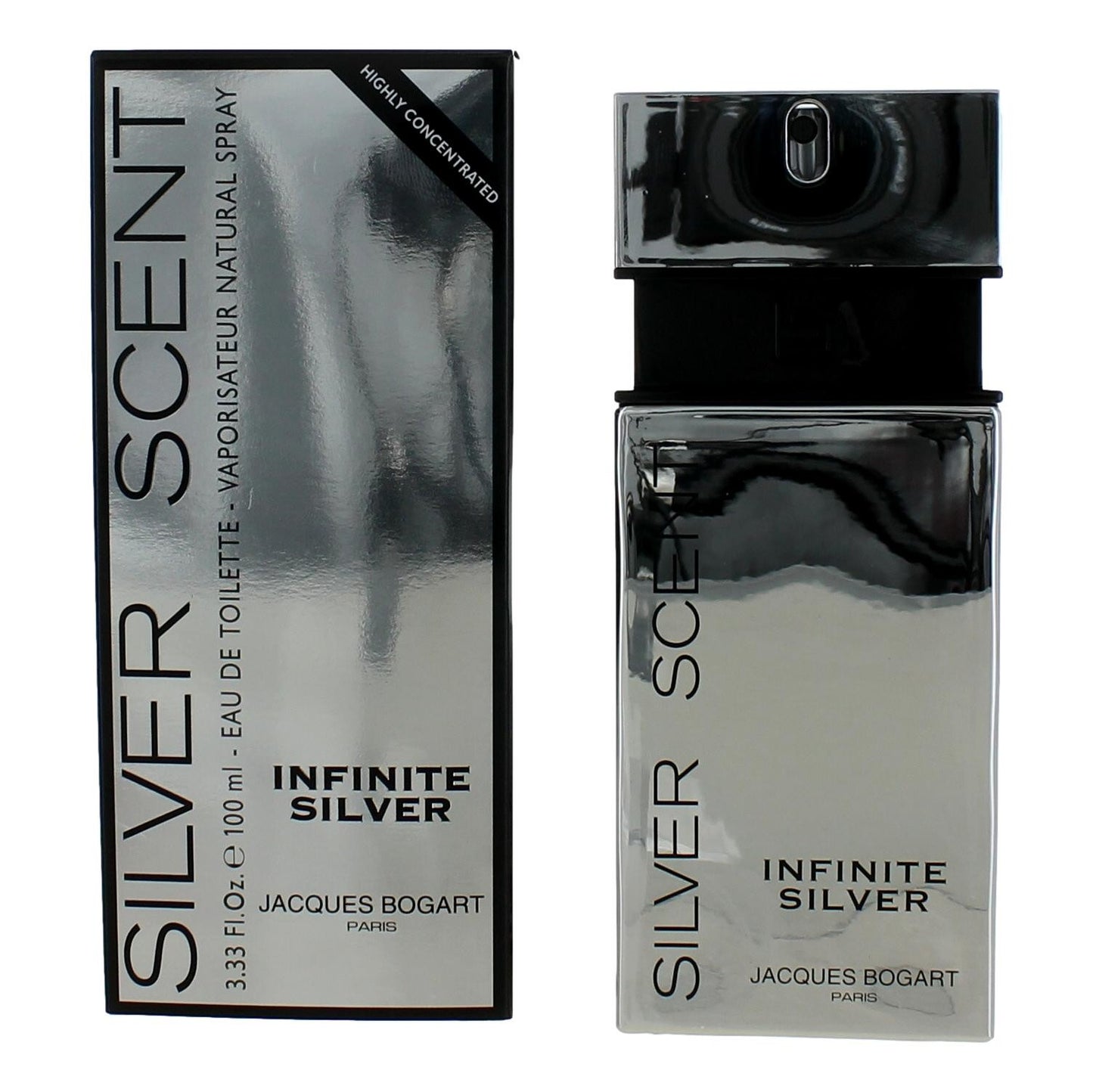 Silver Scent Infinite Silver by Jacques Bogart 3.33 oz Eau de Toilette for Men