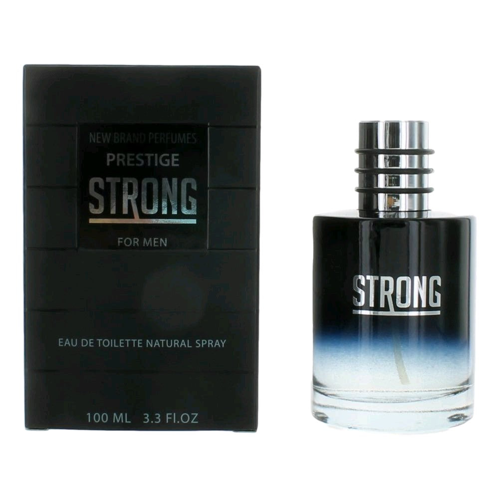 Strong by New Brand 3.3 oz Eau de Toilette Spray Cologne for Men
