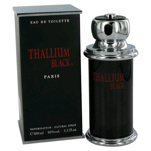 Thallium Black by Jacques Evard 3.3 oz Eau de Toilette Spray Cologne for Men