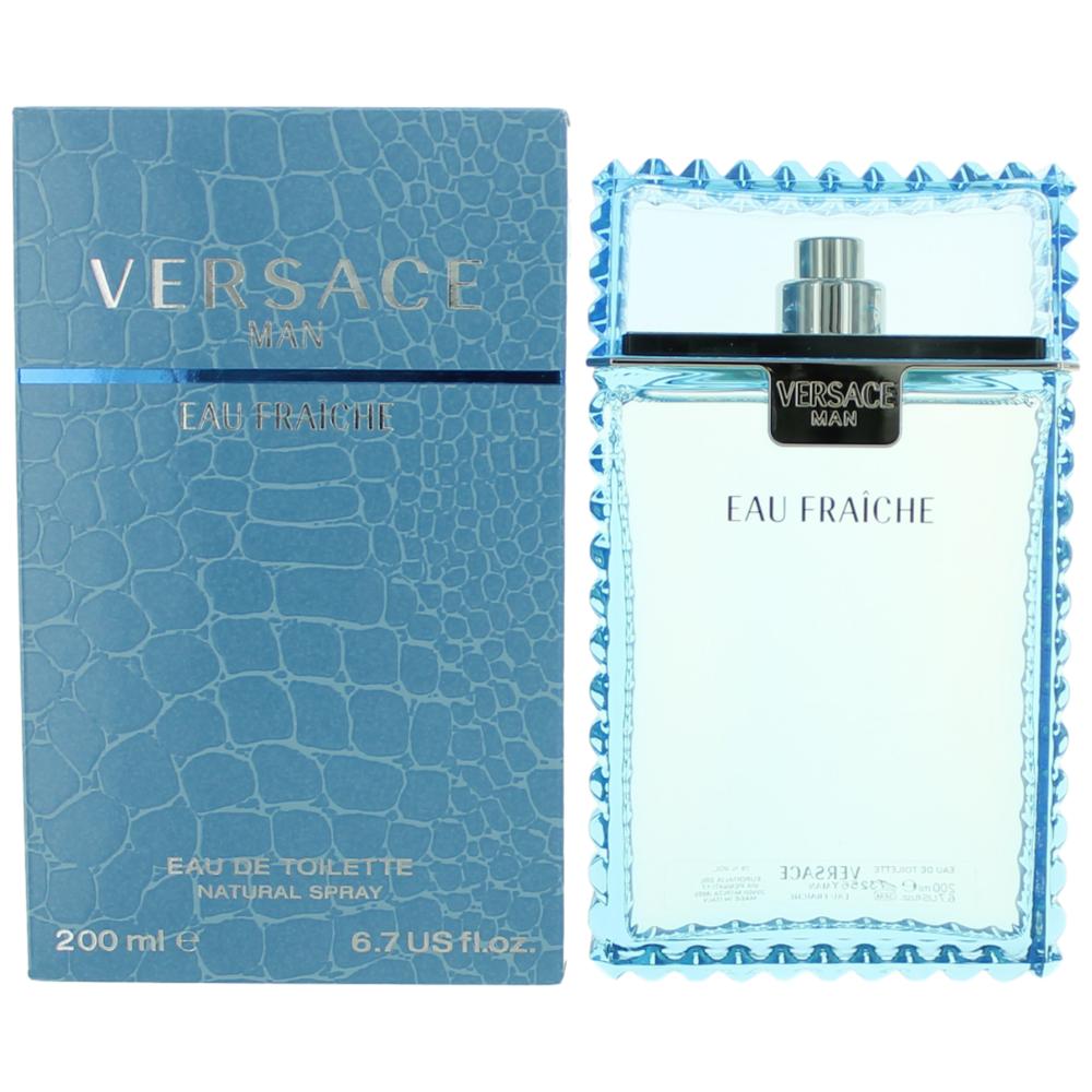 Versace Man Eau Fraiche by Versace 6.7 oz Eau de Toilette Spray Cologne for Men