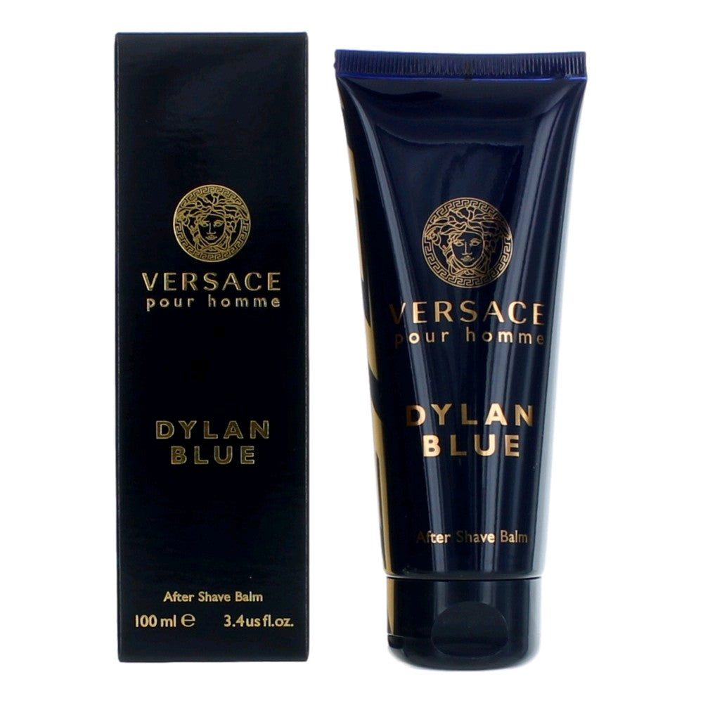 Versace Pour Homme Dylan Blue by Versace 3.4 oz After Shave Balm Men