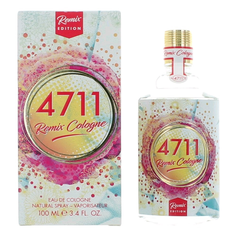 4711 Remix Cologne Neroli by Muelhens 3.4 oz Eau De Cologne Spray Perfume for Unisex