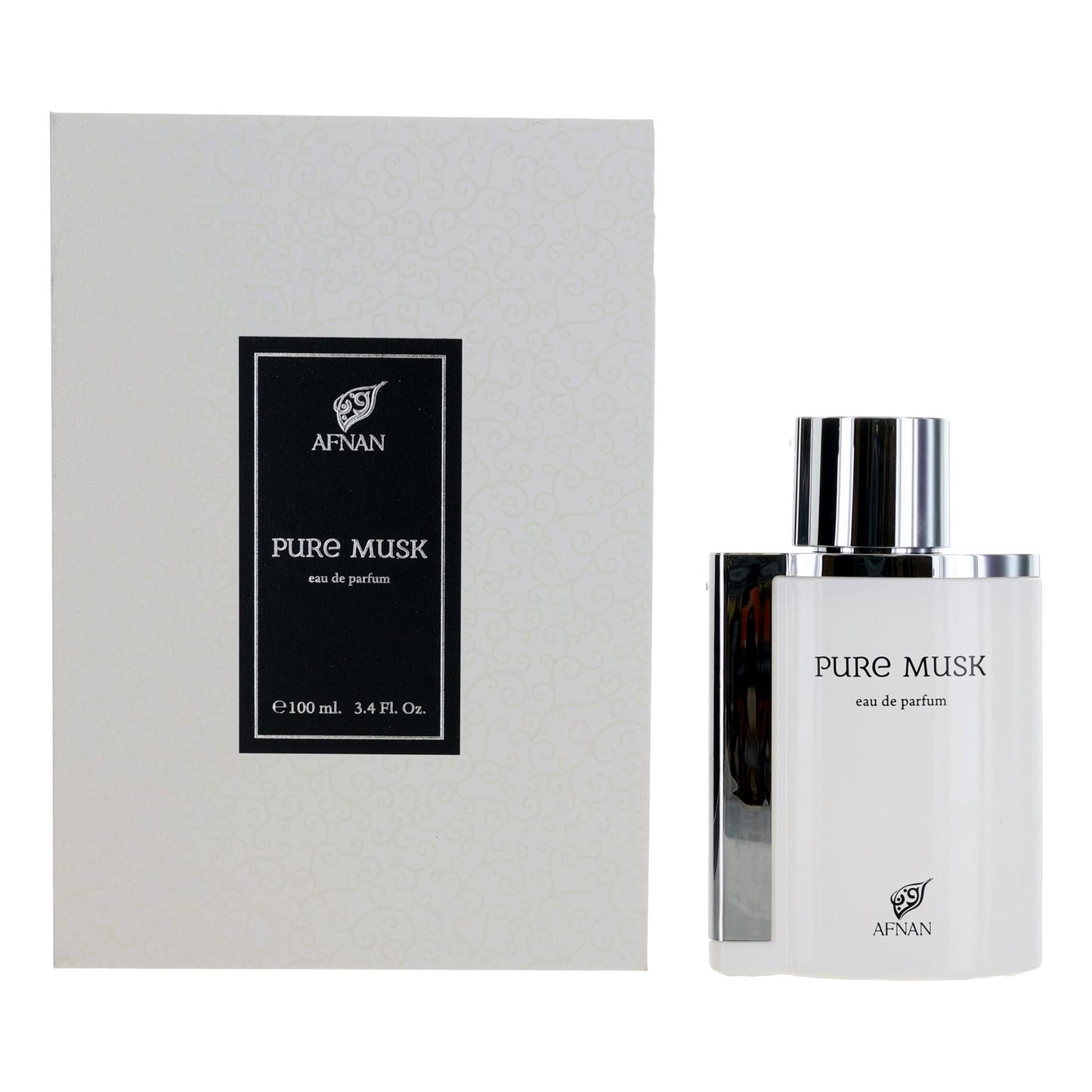 Pure Musk by Afnan 3.4 oz Eau de Parfum Spray Perfume for Unisex