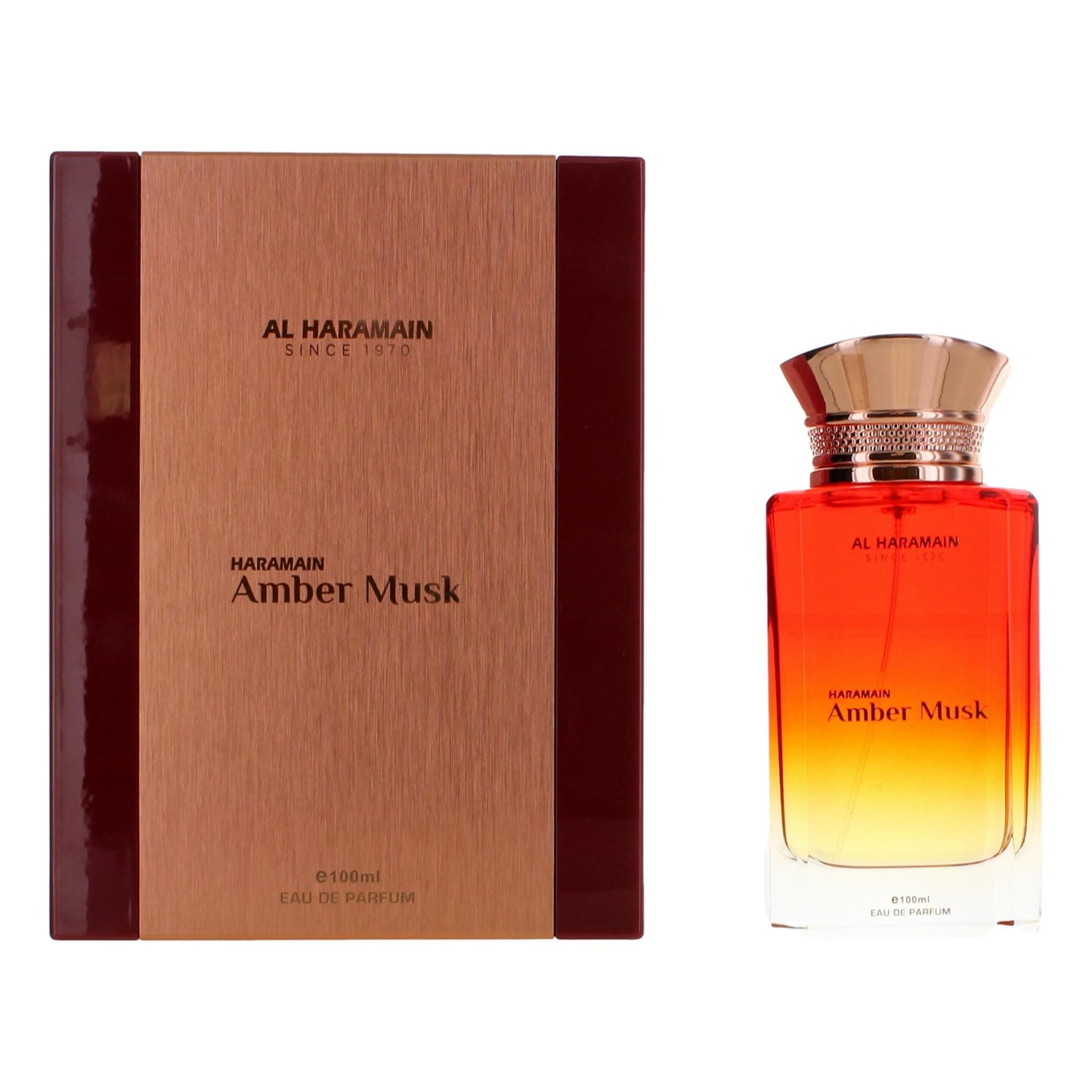 Amber Musk by Al Haramain 3.4 oz Eau de Parfum Spray Perfume for Unisex