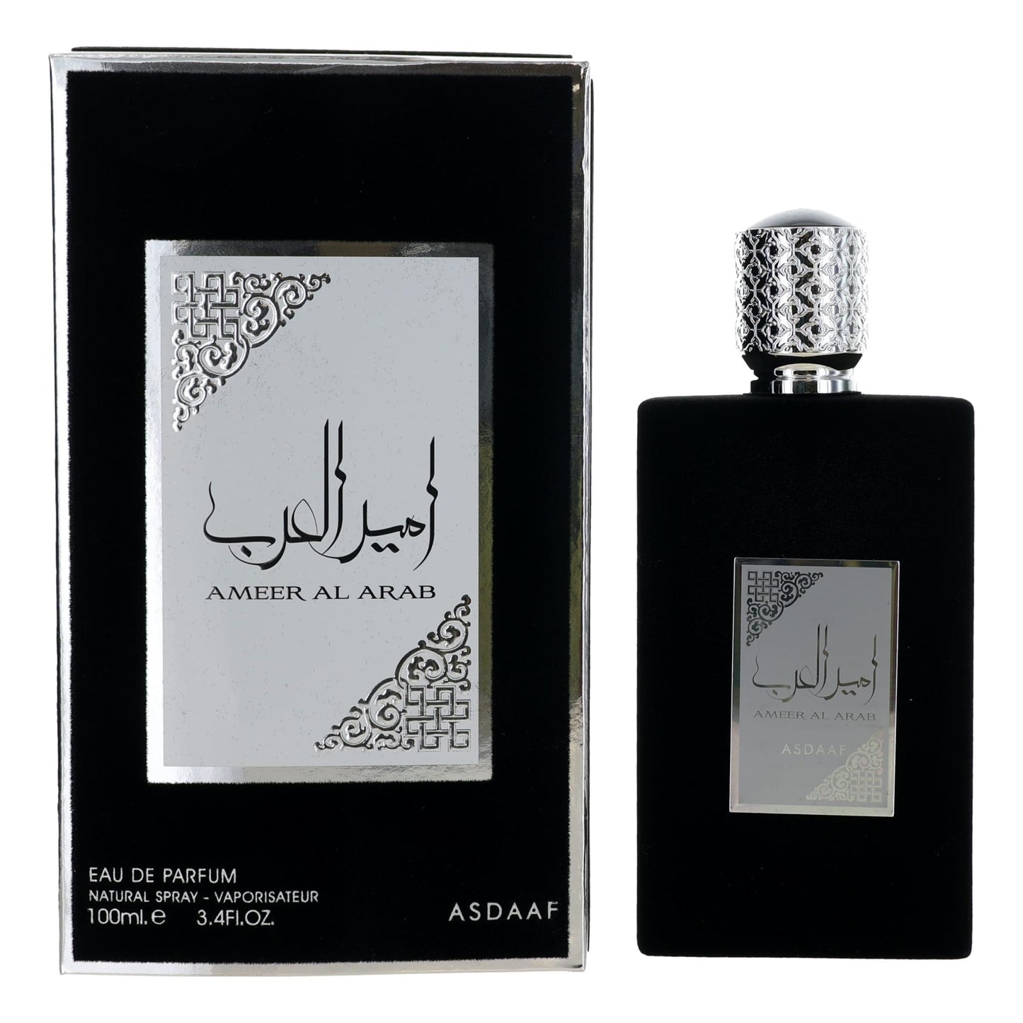 Asdaaf Ameer Al Arab by Lattafa 3.4 oz Eau de Parfum Spray Perfume for Unisex