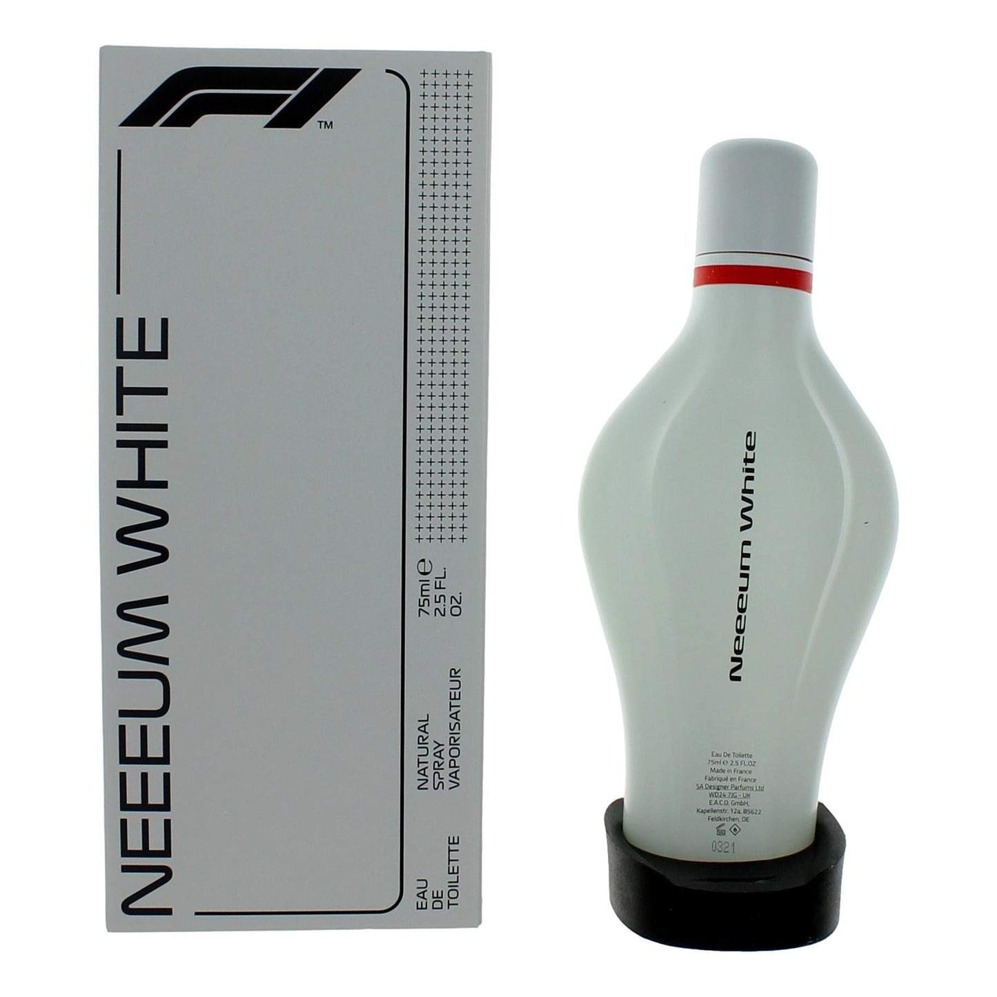 Formula 1 Neeeum White by Formula 1 2.5 oz Eau de Toilette Spray Perfume for Unisex