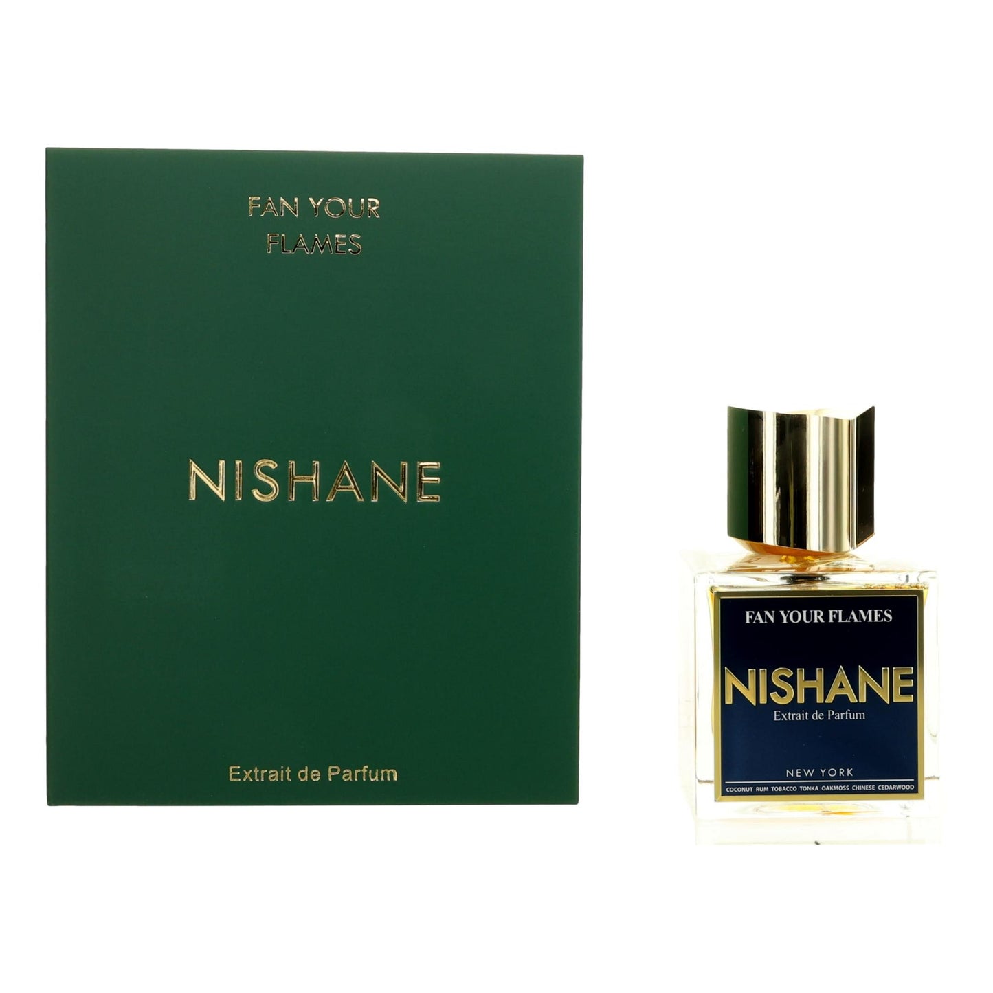 Nishane Fan Your Flames by Nishane 3.4 oz Extrait de Parfum Spray Perfume for Unisex