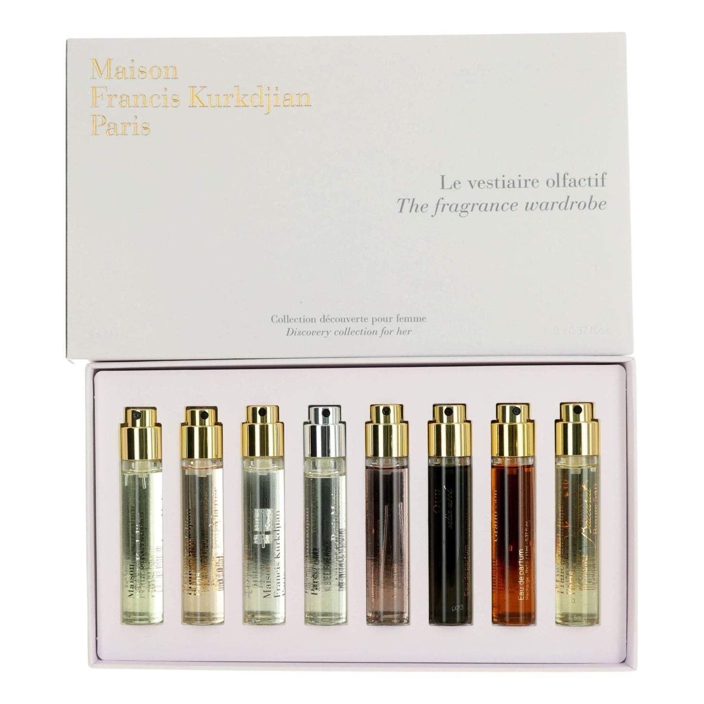 The Fragrance Wardrobe 8 Piece Discovery Collection Women
