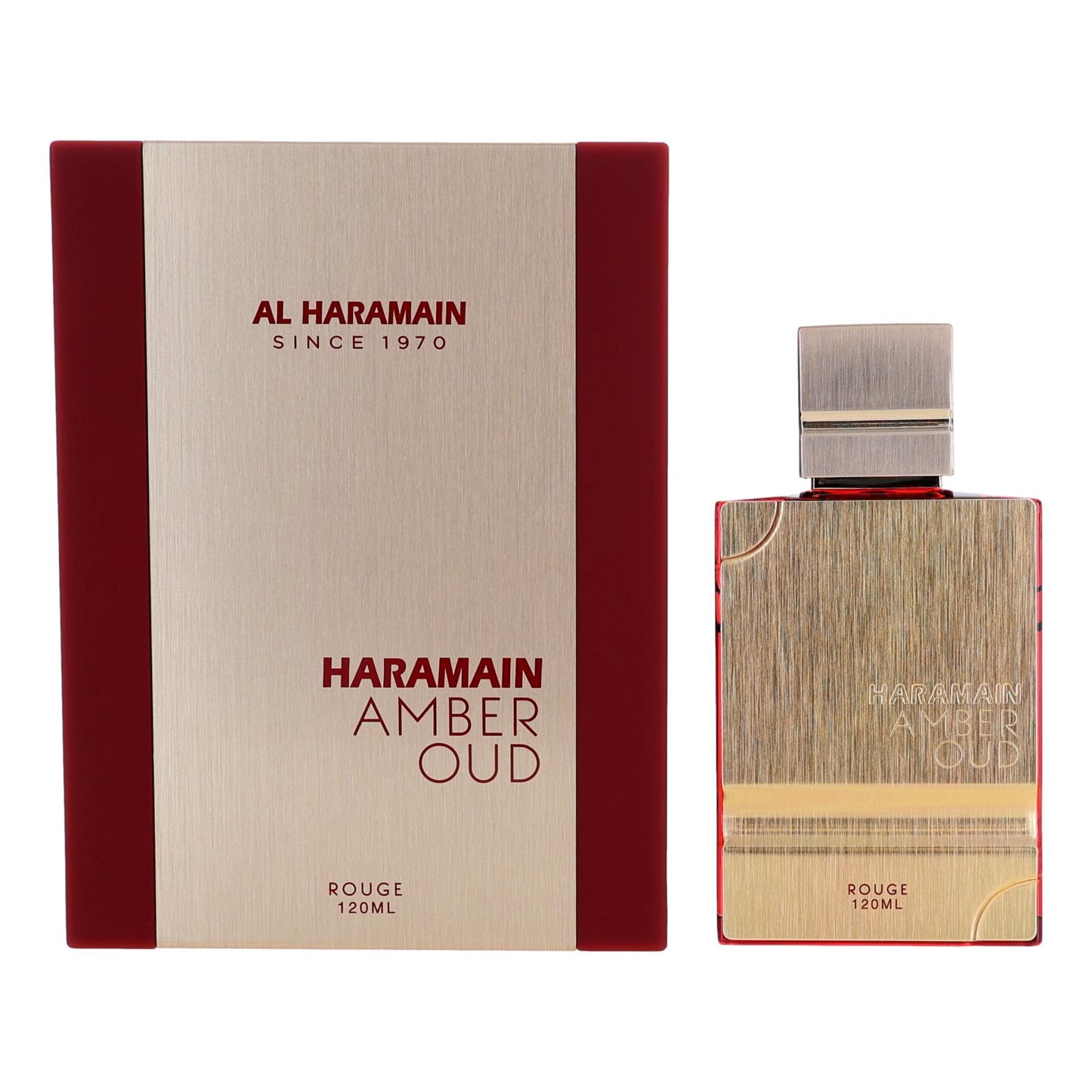 Amber Oud Rouge by Al Haramain 4 oz Eau de Parfum Spray Perfume for Unisex