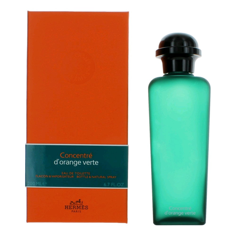 Concentre D'Orange Verte by Hermes 6.7 oz Eau de Toilette Concentre Spray Perfume for Unisex