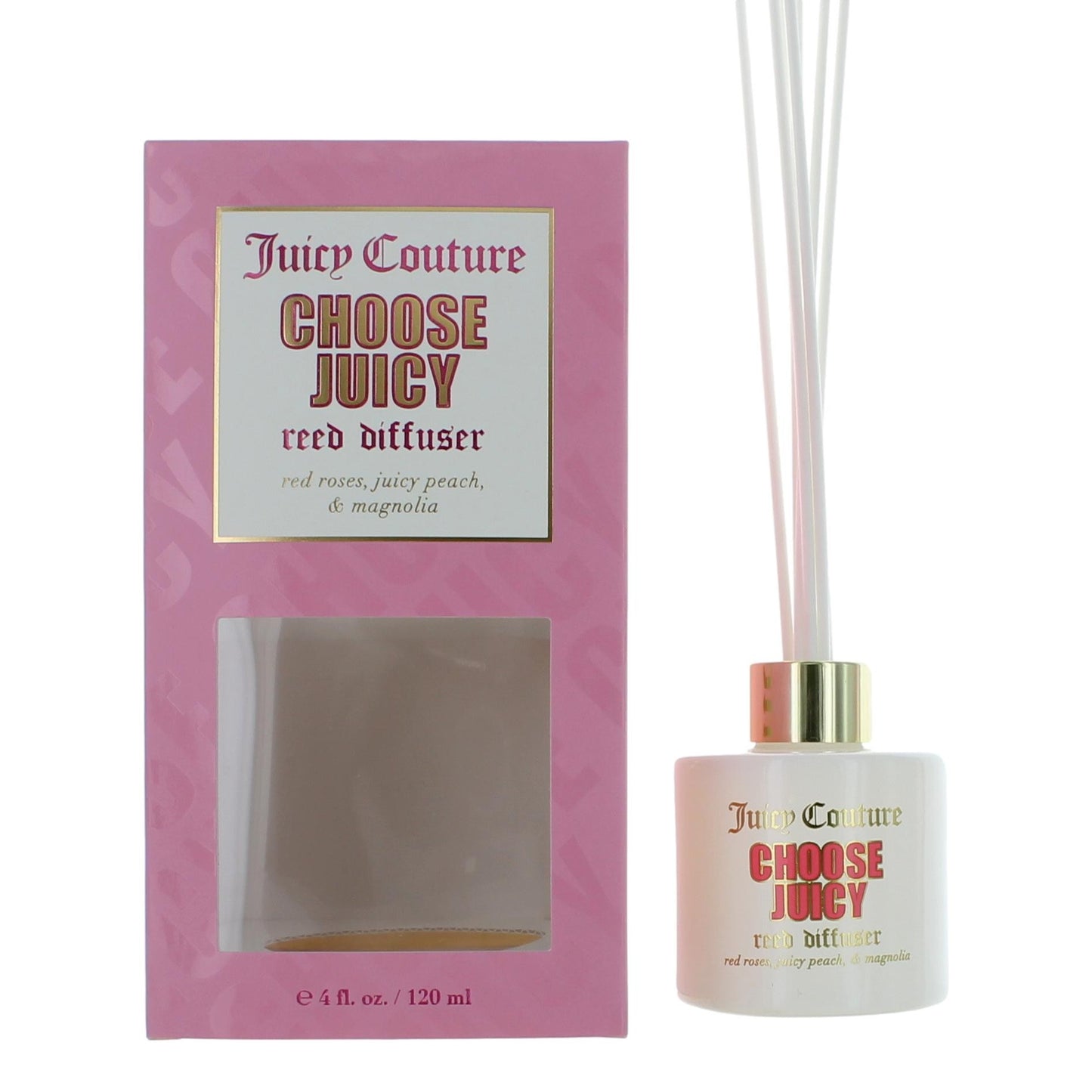 Choose Juicy by Juicy Couture 4 oz Reed Diffuser - Choose Juicy