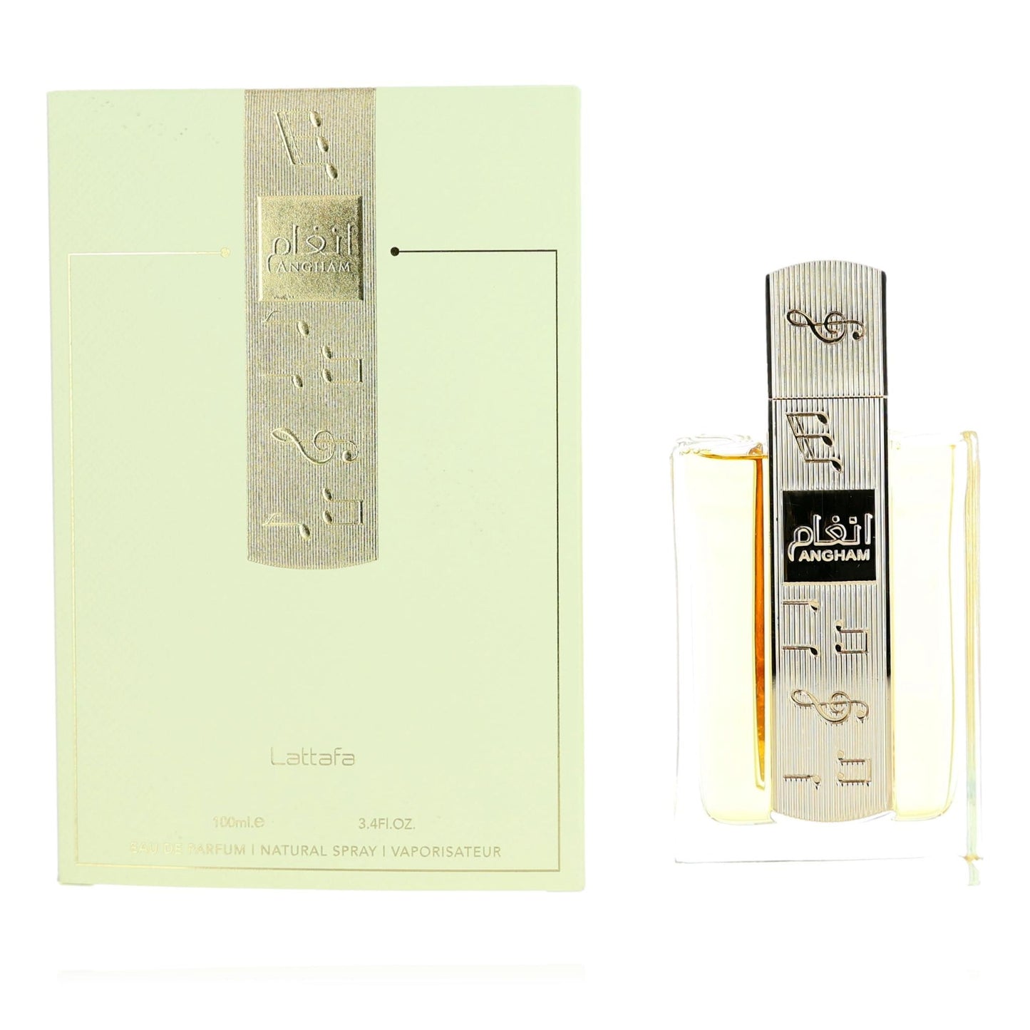 Angham by Lattafa 3.4 oz Eau de Parfum Spray Perfume for Unisex