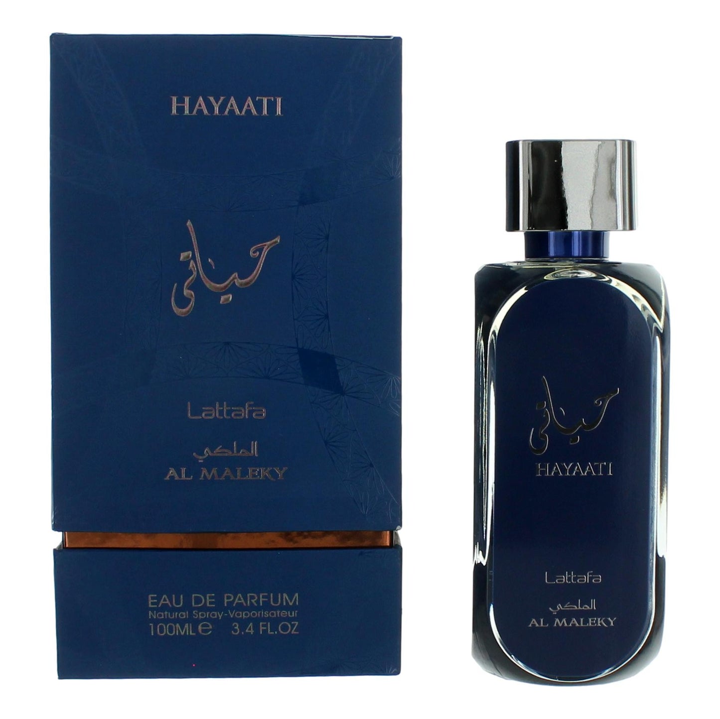 Hayaati Al Maleky by Lattafa 3.4 oz Eau de Parfum Spray Perfume for Unisex