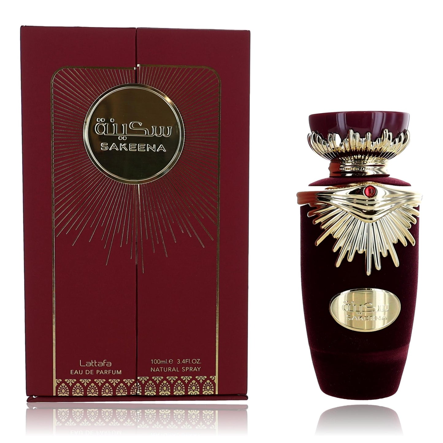 Sakeena by Lattafa 3.4 oz Eau de Parfum Spray Perfume for Women
