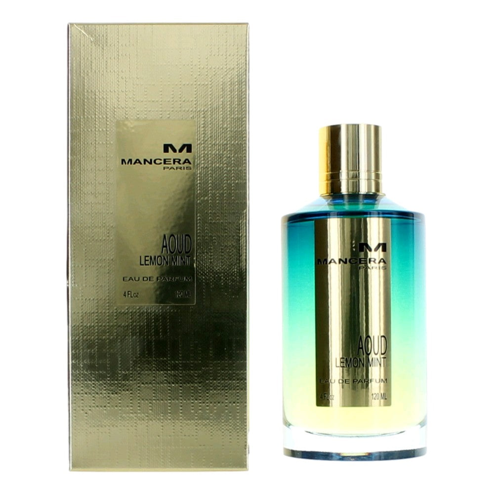 Mancera Aoud Lemon Mint by Mancera 4 oz Eau de Parfum Spray Perfume for Unisex