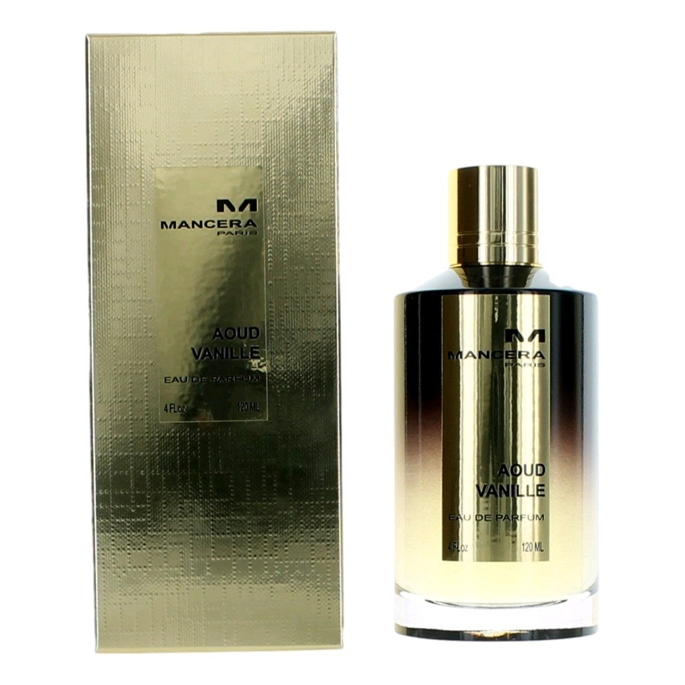 Mancera Aoud Vanille by Mancera 4 oz Eau de Parfum Spray Perfume for Unisex