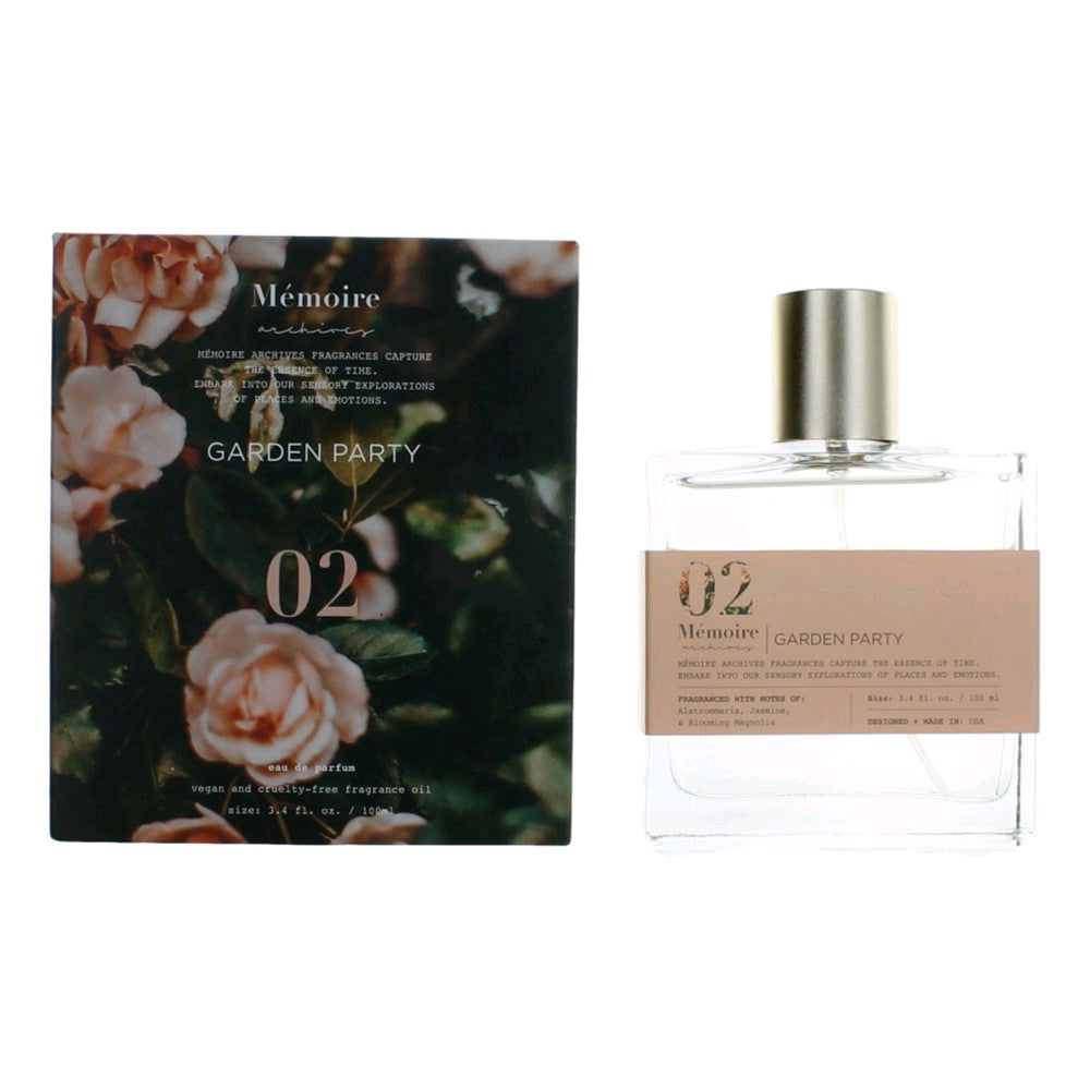 Garden Party by Memoire Archives 3.4 oz Eau de Parfum Spray Perfume for Unisex