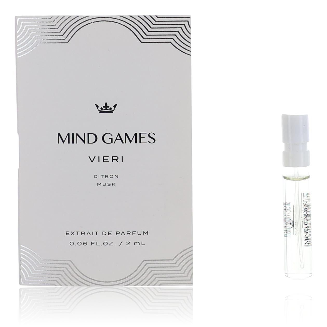 Vieri by Mind Games 0.06 oz Extrait de Parfum for Unisex Sample