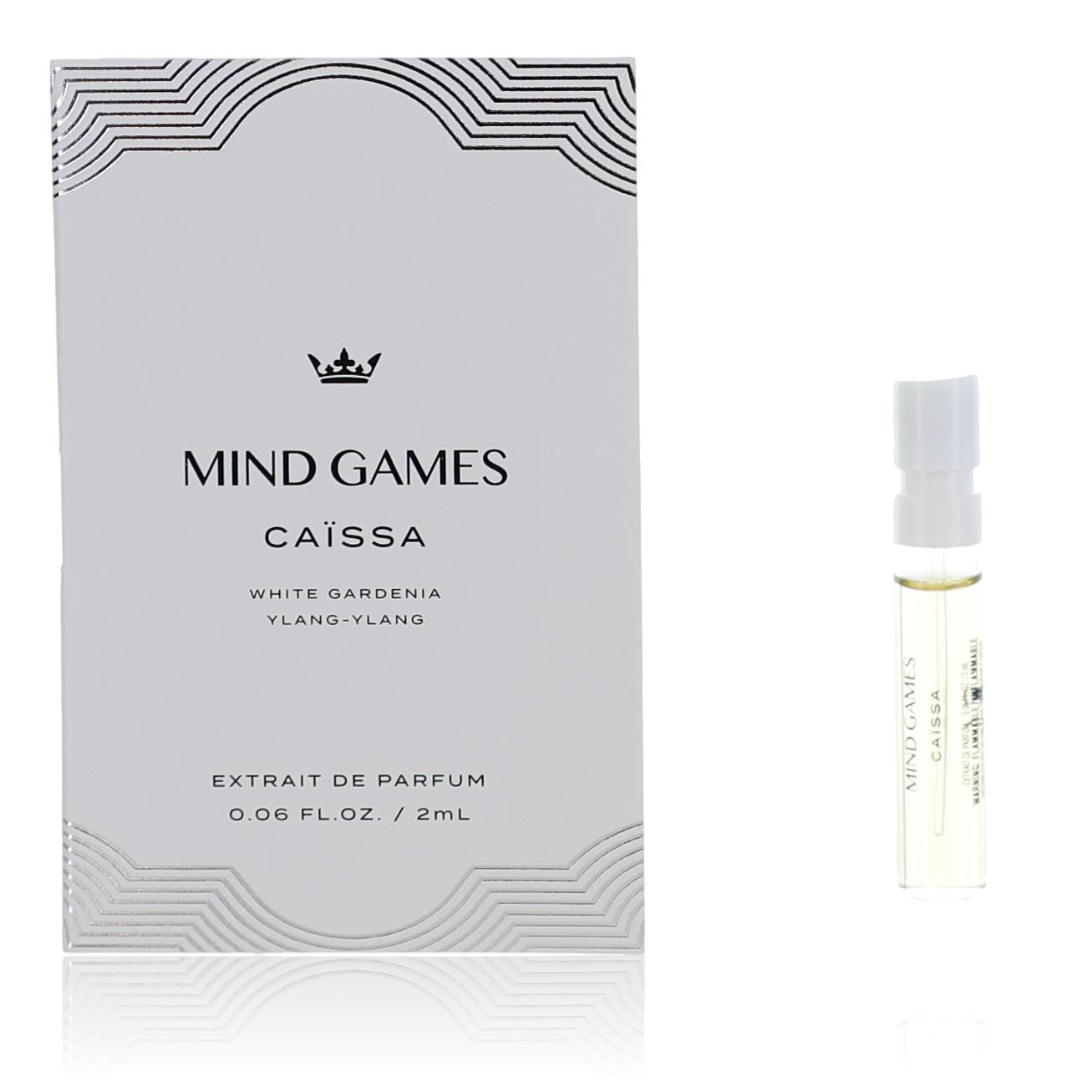 Caissa by Mind Games 0.06 oz Extrait De Parfum for Unisex Sample