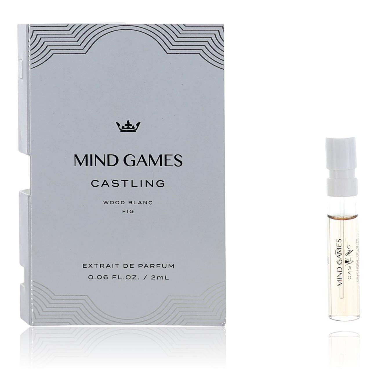 Castling by Mind Games 0.06 oz Extrait de Parfum for Unisex Sample