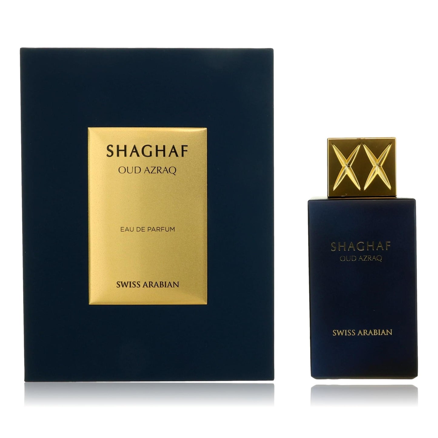 Shaghaf Oud Azraq by Swiss Arabian 2.5 oz Eau de Parfum Spray Perfume for Unisex