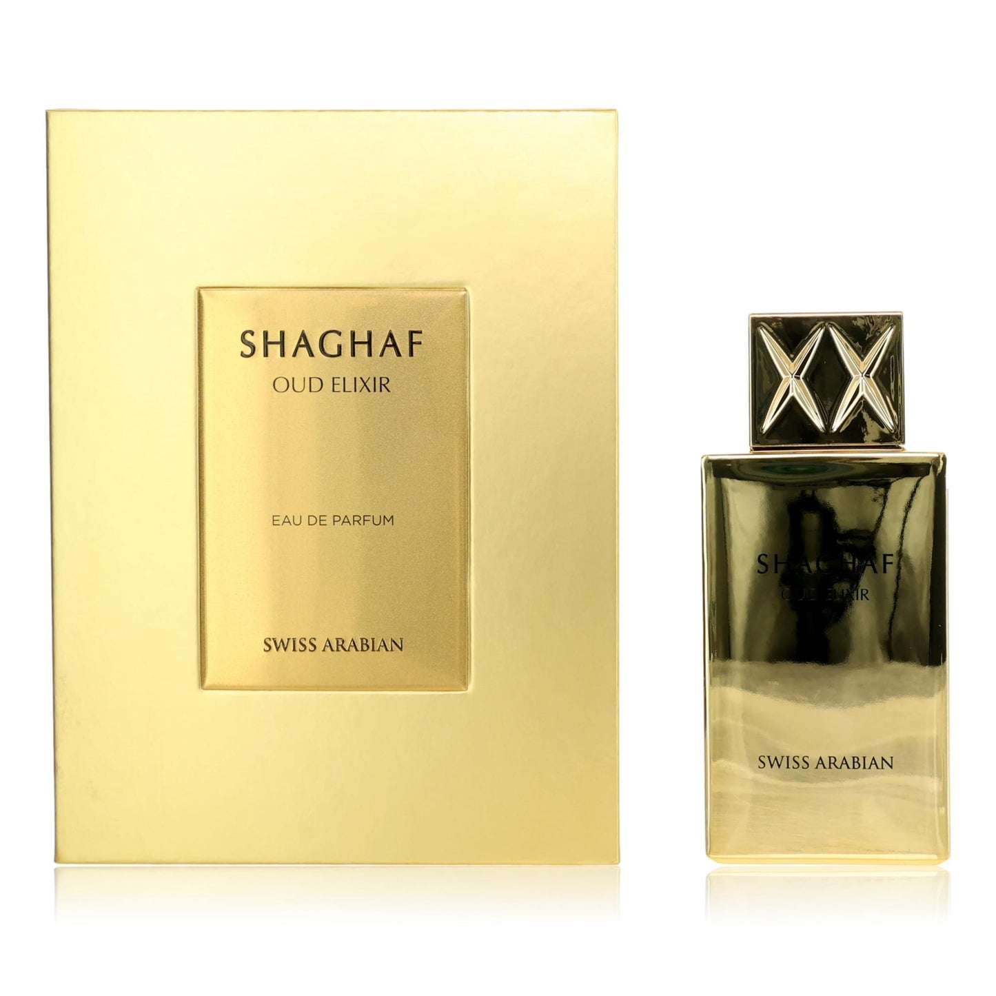 Shaghaf Oud Elixir by Swiss Arabian 2.5 oz Eau de Parfum Spray Perfume for Unisex