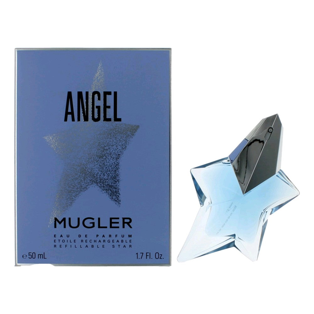 Angel by Thierry Mugler 1.7 oz Refillable Eau de Parfum Spray Perfume for Women