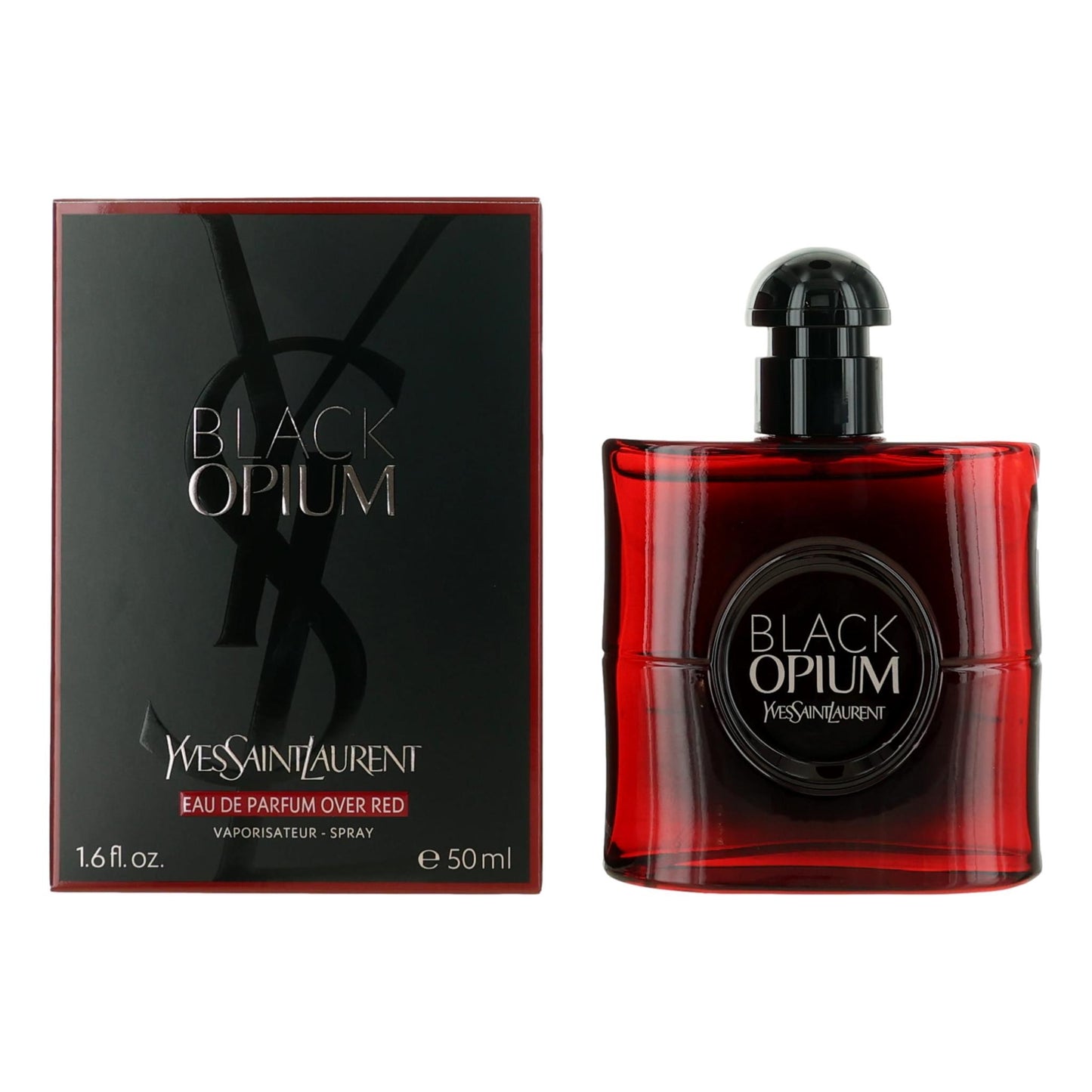 Black Opium Over Red by Yves Saint Laurent 1.6 oz Eau de Parfum Spray Perfume for Women