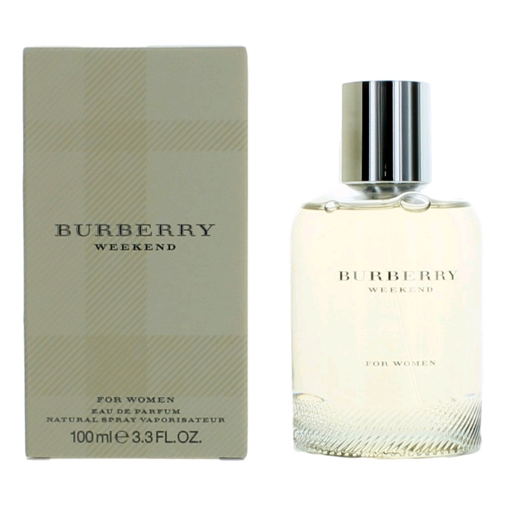 Burberry Weekend by Burberry 3.3 oz Eau de Parfum Spray Perfume for Women (Week end)