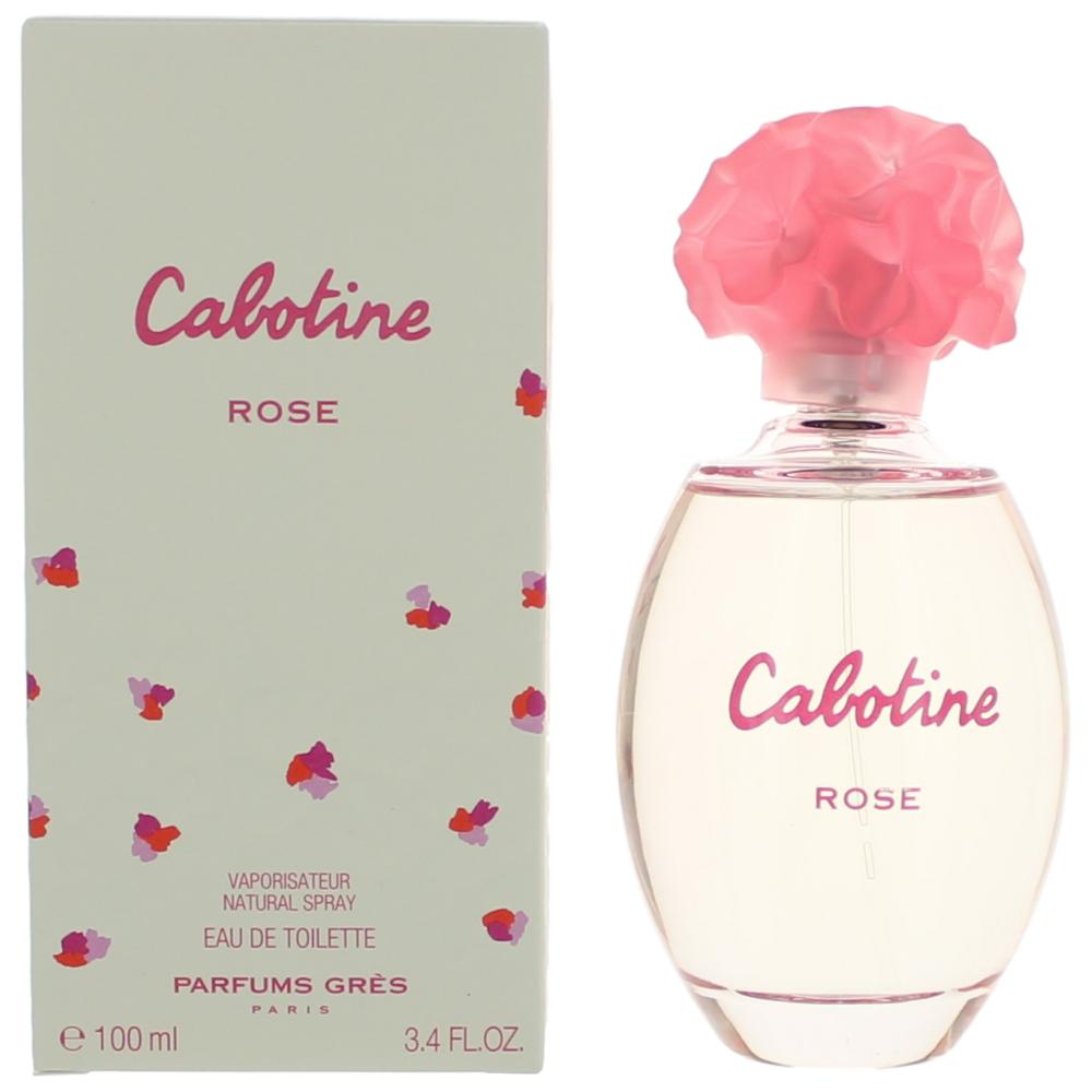 Cabotine Rose by Parfums Gres 3.4 oz Eau de Toilette Spray Perfume for Women