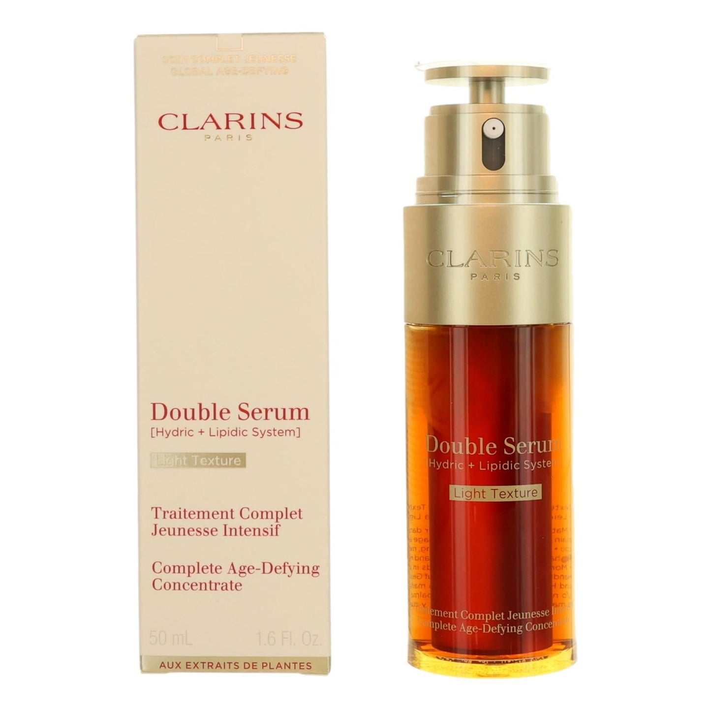 Clarins by Clarins 1.6 oz Double Serum Light Texture.