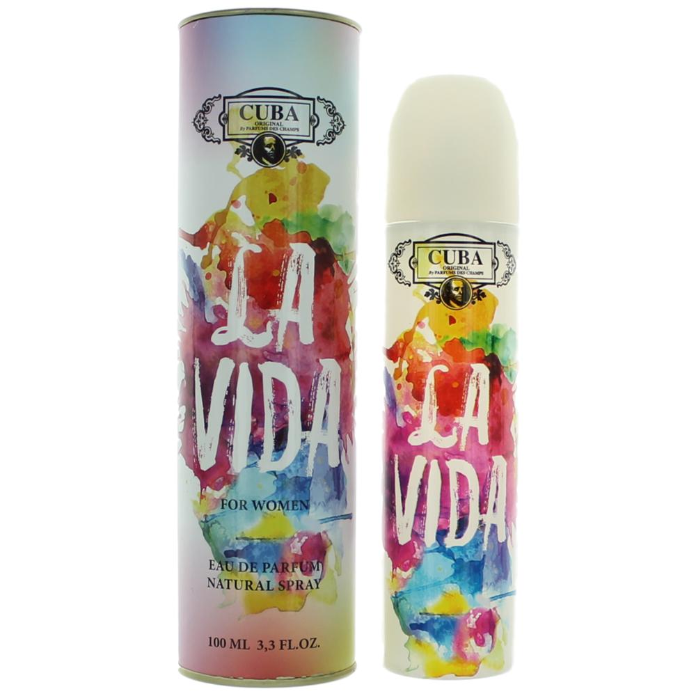 Cuba La Vida by Cuba 3.3 oz Eau de Parfum Spray Perfume for Women