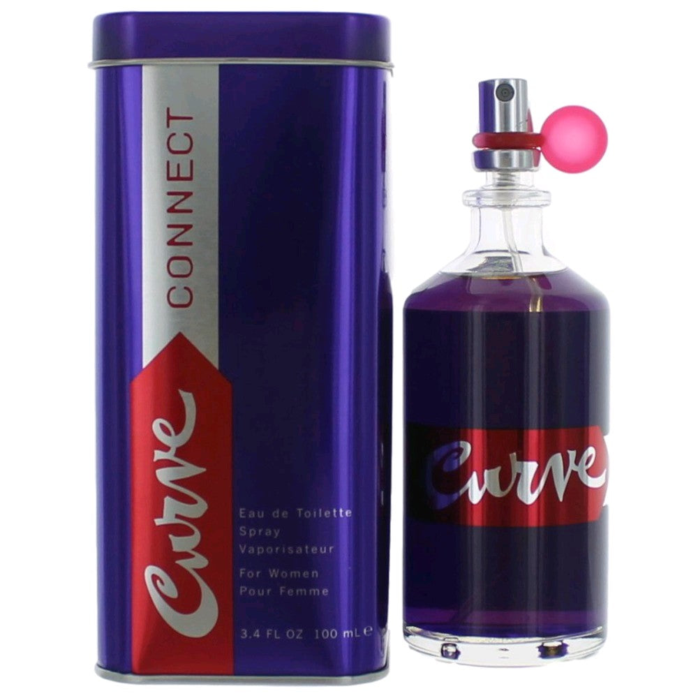 Curve Connect by Liz Claiborne 3.4 oz Eau de Toilette Spray Perfume for Women