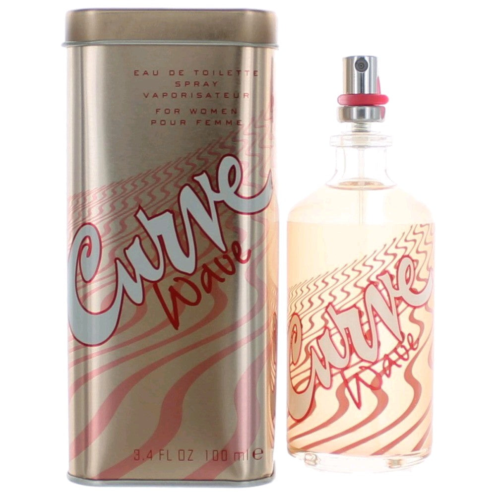 Curve Wave by Liz Claiborne 3.4 oz Eau de Toilette Spray Perfume for Women