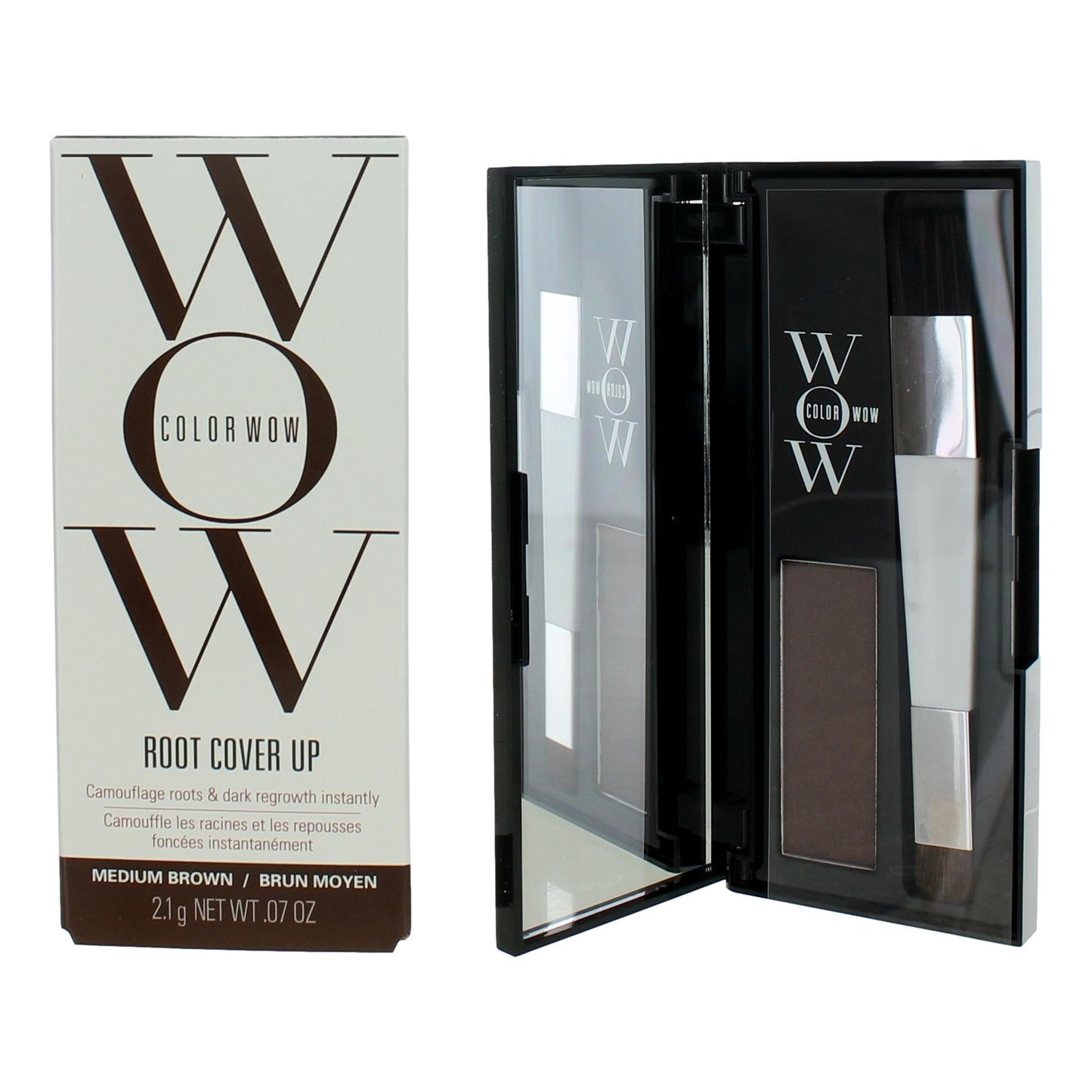 Color Wow Root Cover Up by Color Wow .07 oz Root Coverup Powder- Medium Brown