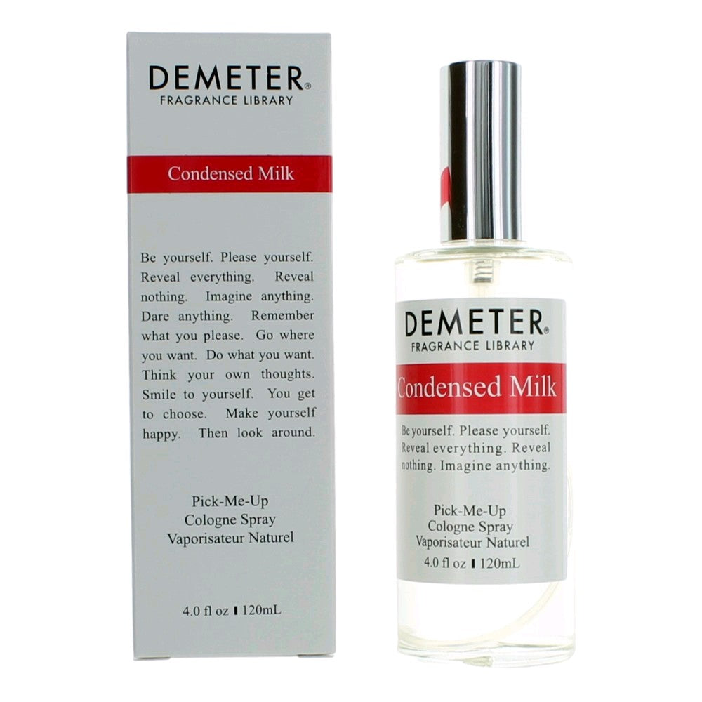 Condensed Milk by Demeter 4 oz Cologne Spray Perfume for Unisex