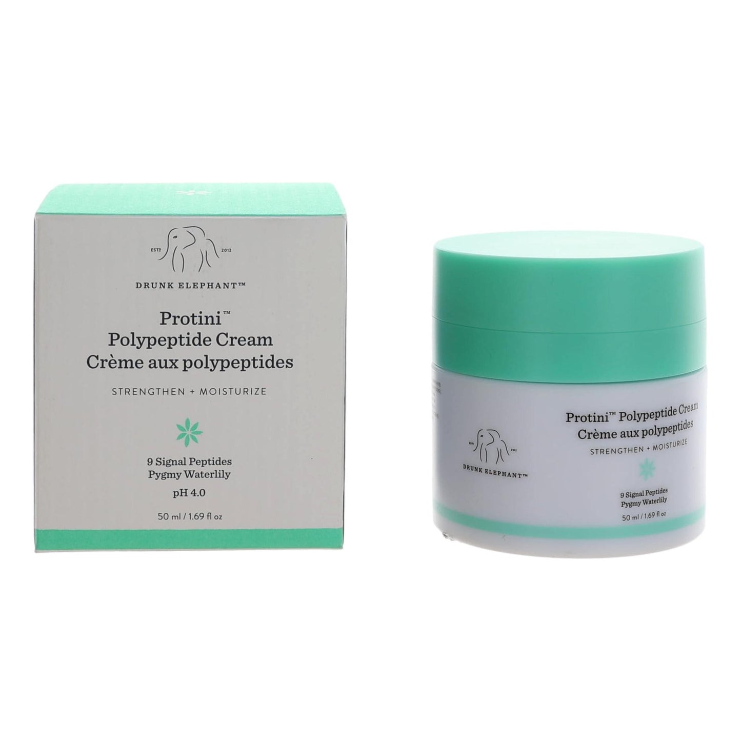 Drunk Elephant Protini Powerpeptide Cream by Drunk Elephant 1.69 oz Face Cream