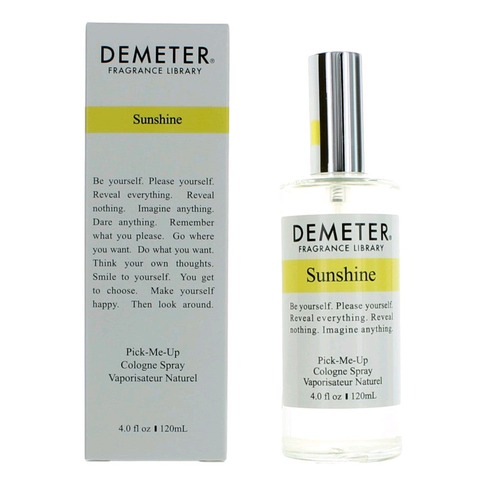 Sunshine by Demeter 4 oz Cologne Spray Perfume for Unisex