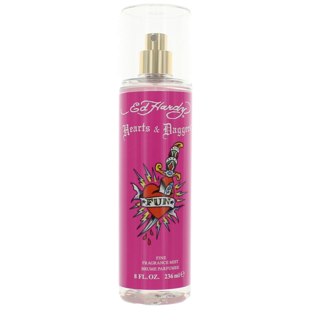 Ed Hardy Hearts & Daggers by Christian Audigier 8 oz Fine Fragrance Mist Women
