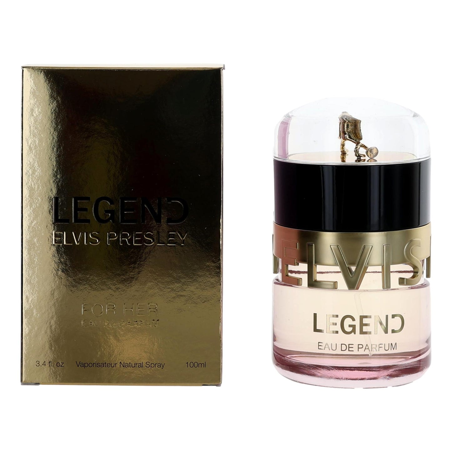 Legend For Her by Elvis Presley 3.4 oz Eau de Parfum Spray Perfume for Women