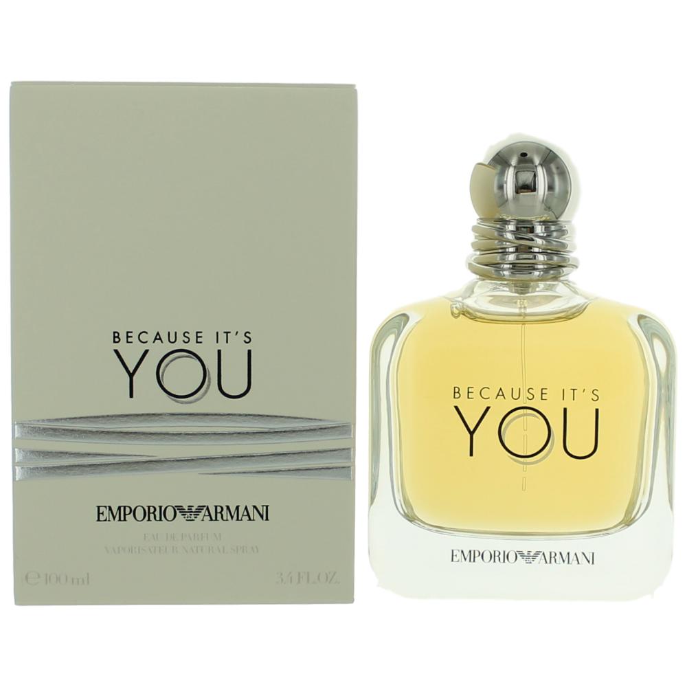 Because It's You by Emporio Armani 3.4 oz Eau de Parfum Spray Perfume for Women