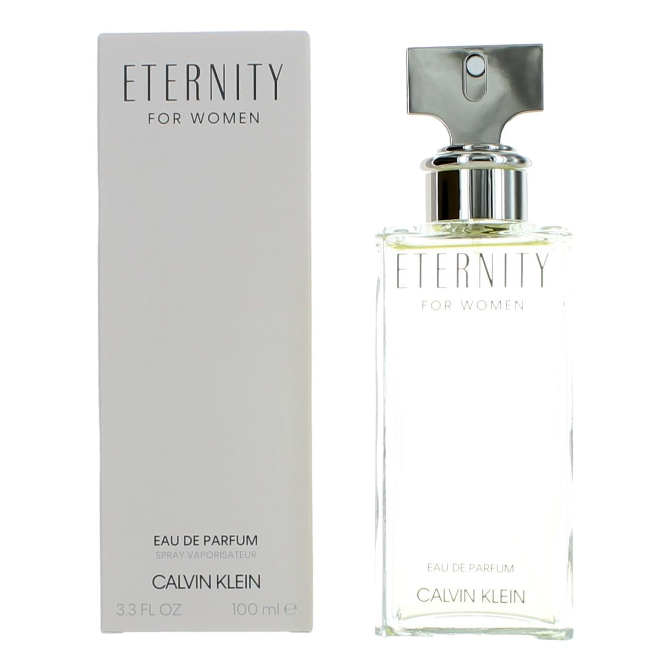 Eternity by Calvin Klein 3.3 oz Eau de Parfum Spray Perfume for Women