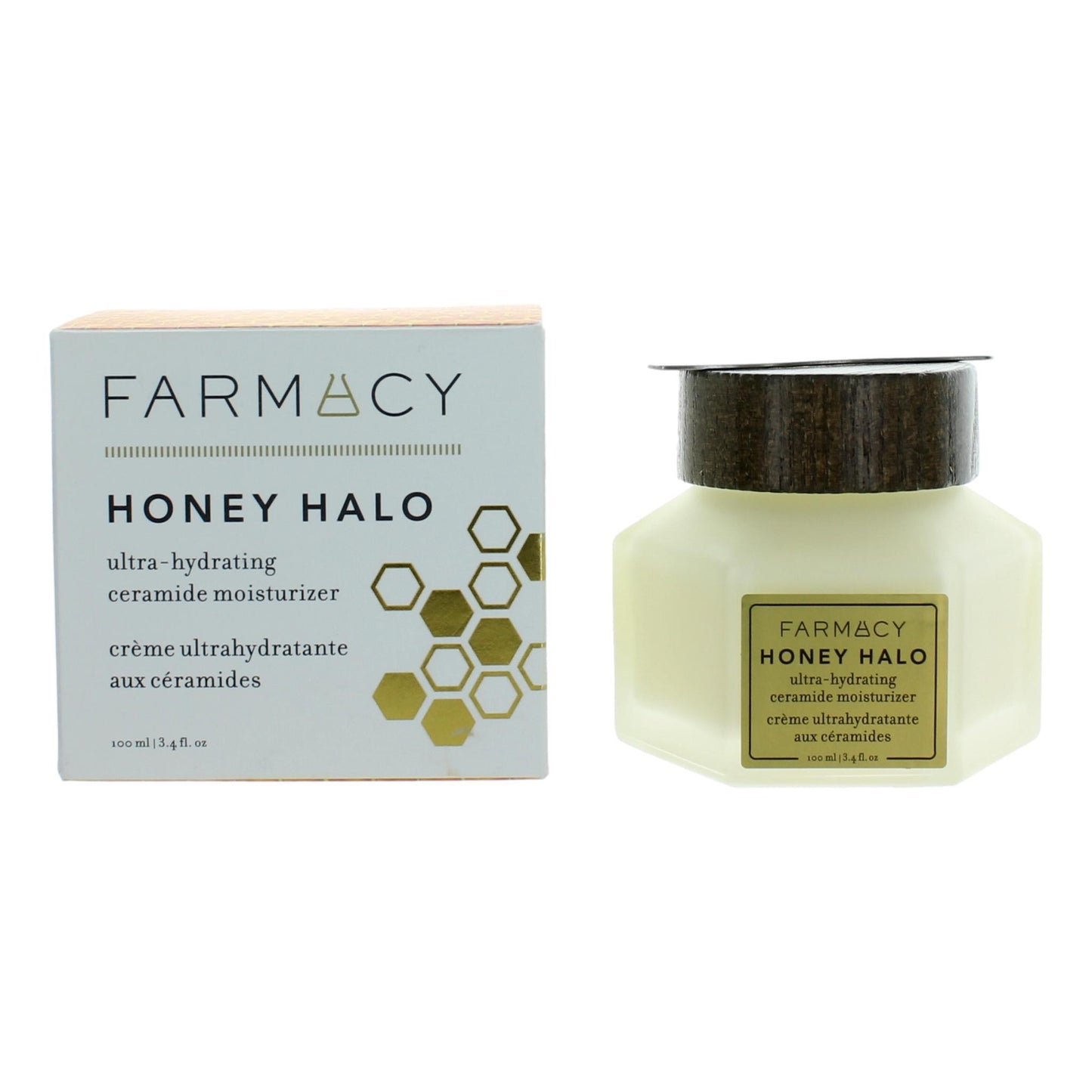 Farmacy Honey Halo by Farmacy 3.4 oz Ultra-Hydrating Ceramide Moisturizer