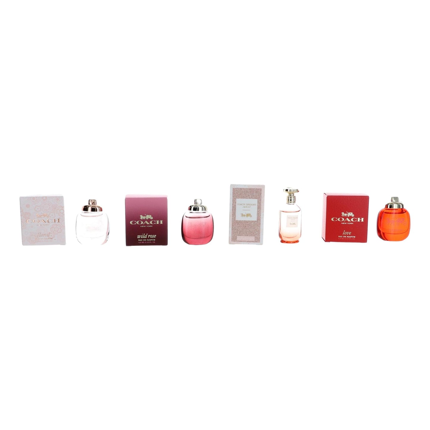 Coach by Coach 4 Piece Variety Gift Set for Women