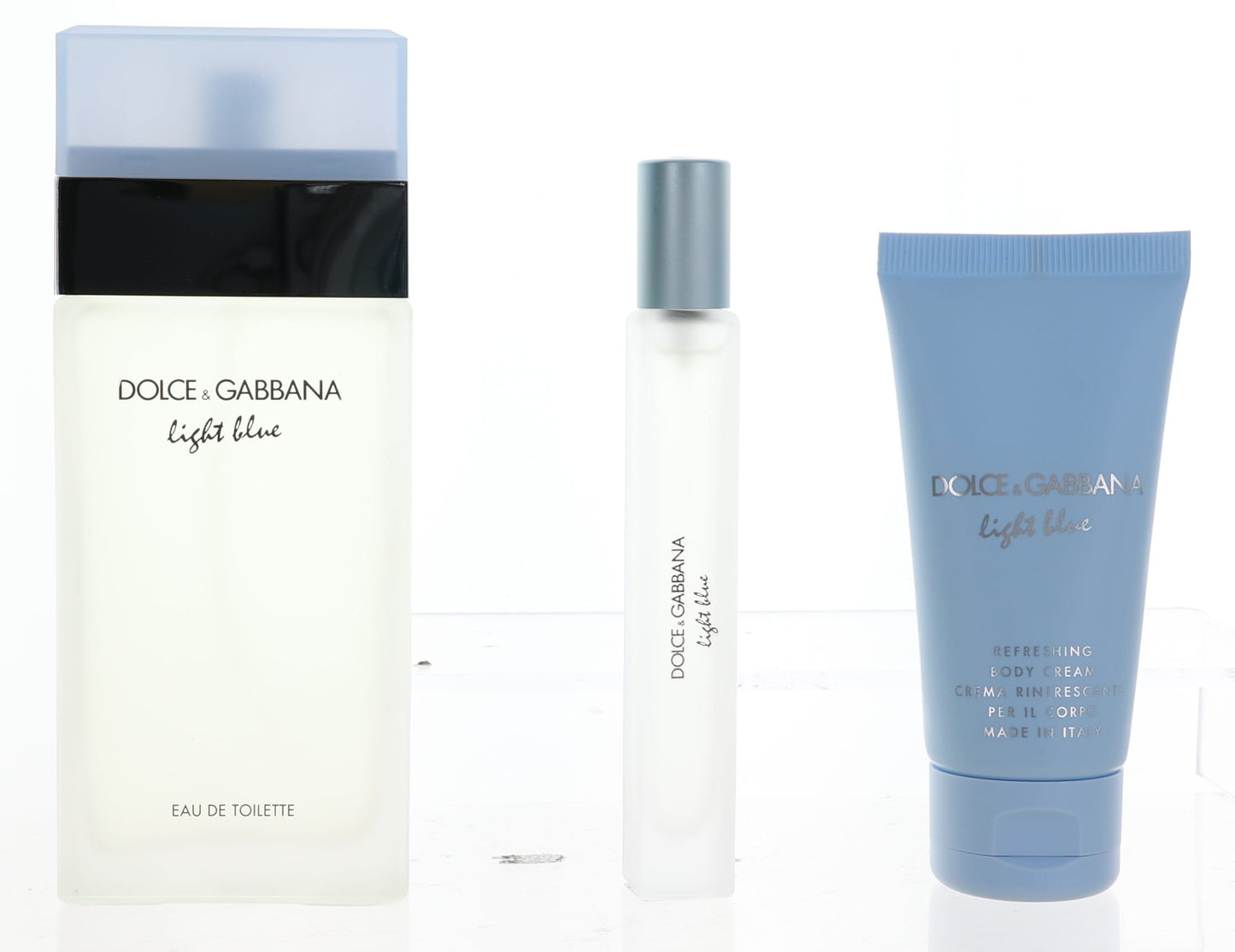 Light Blue by Dolce & Gabbana 3 Piece Gift Set for Women