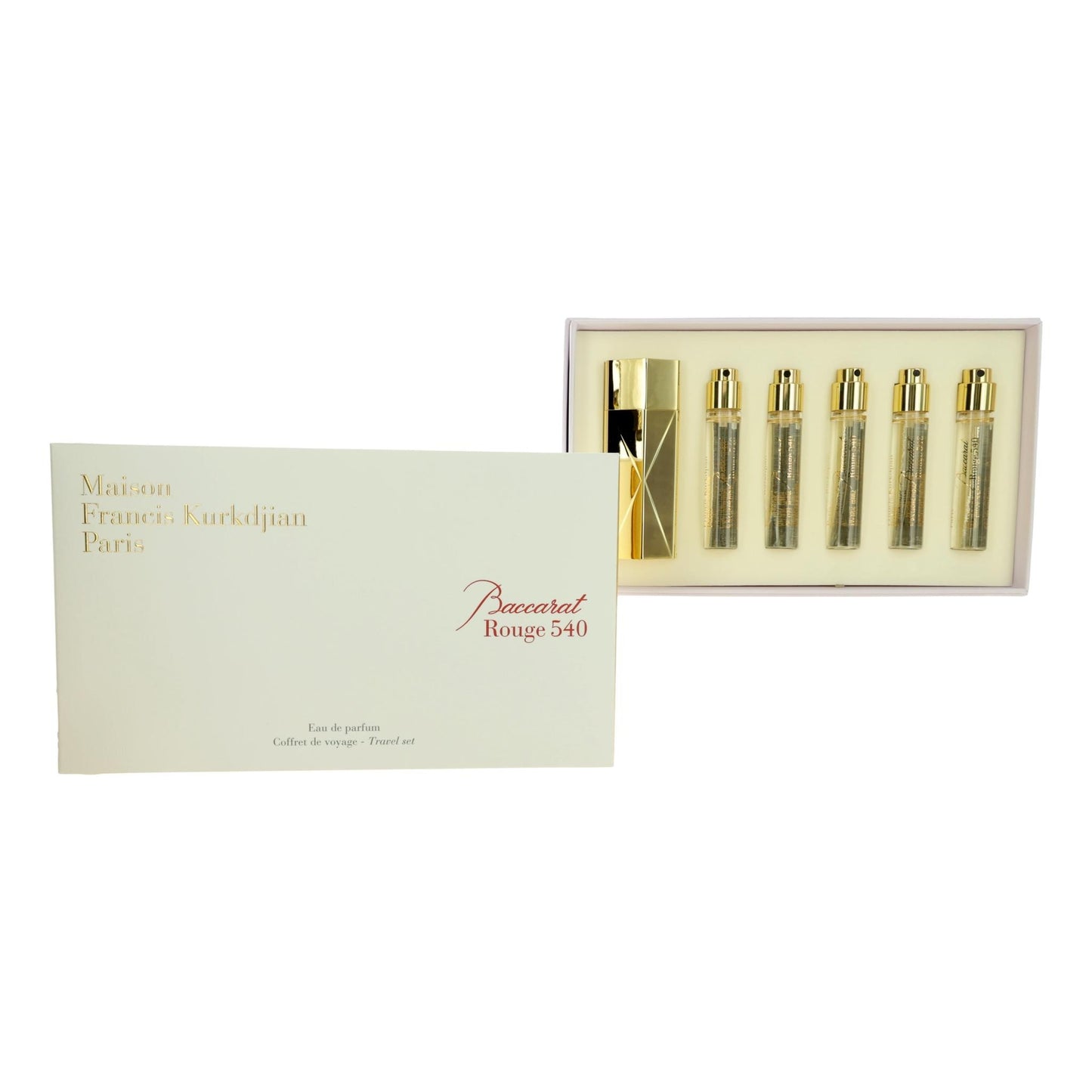 Baccarat Rouge 540 by Maison Francis Kurkdjian 5 Piece Travel Set Women