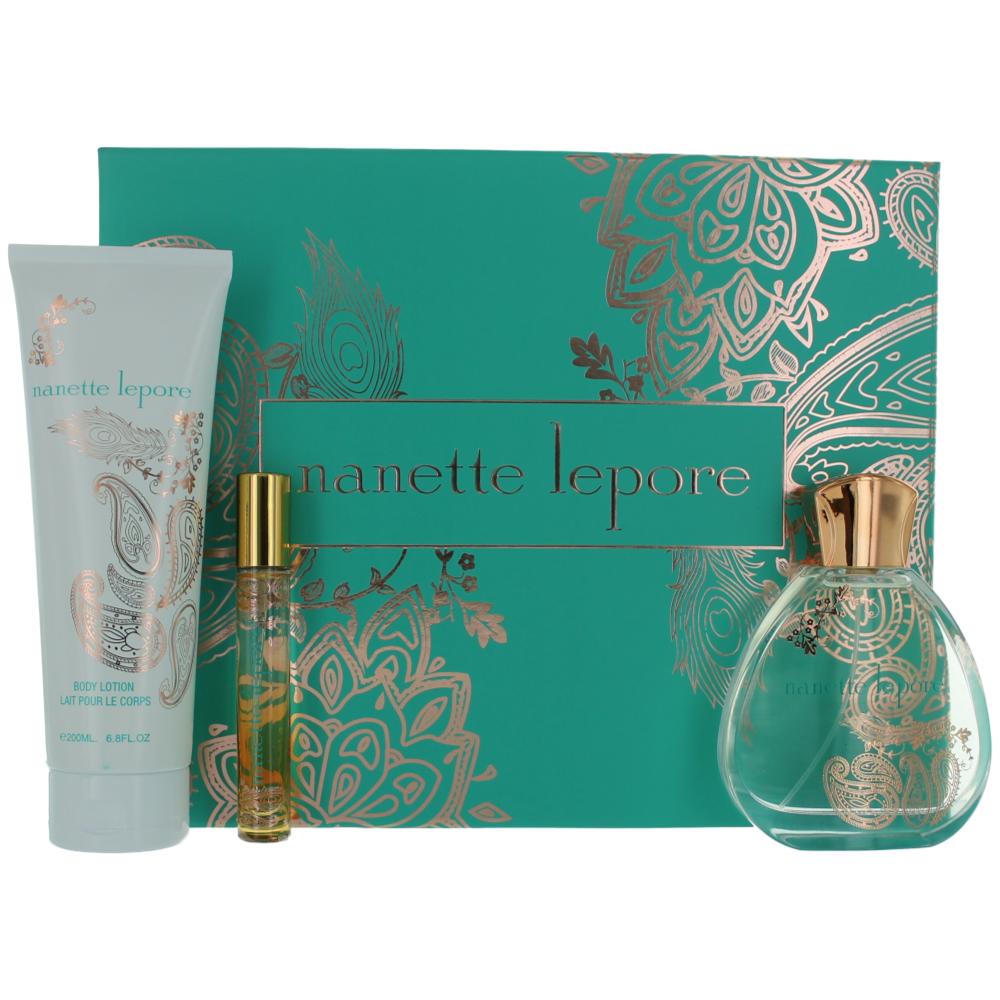 Nanette Lepore by Nanette Lepore 3 Piece Gift Set for Women
