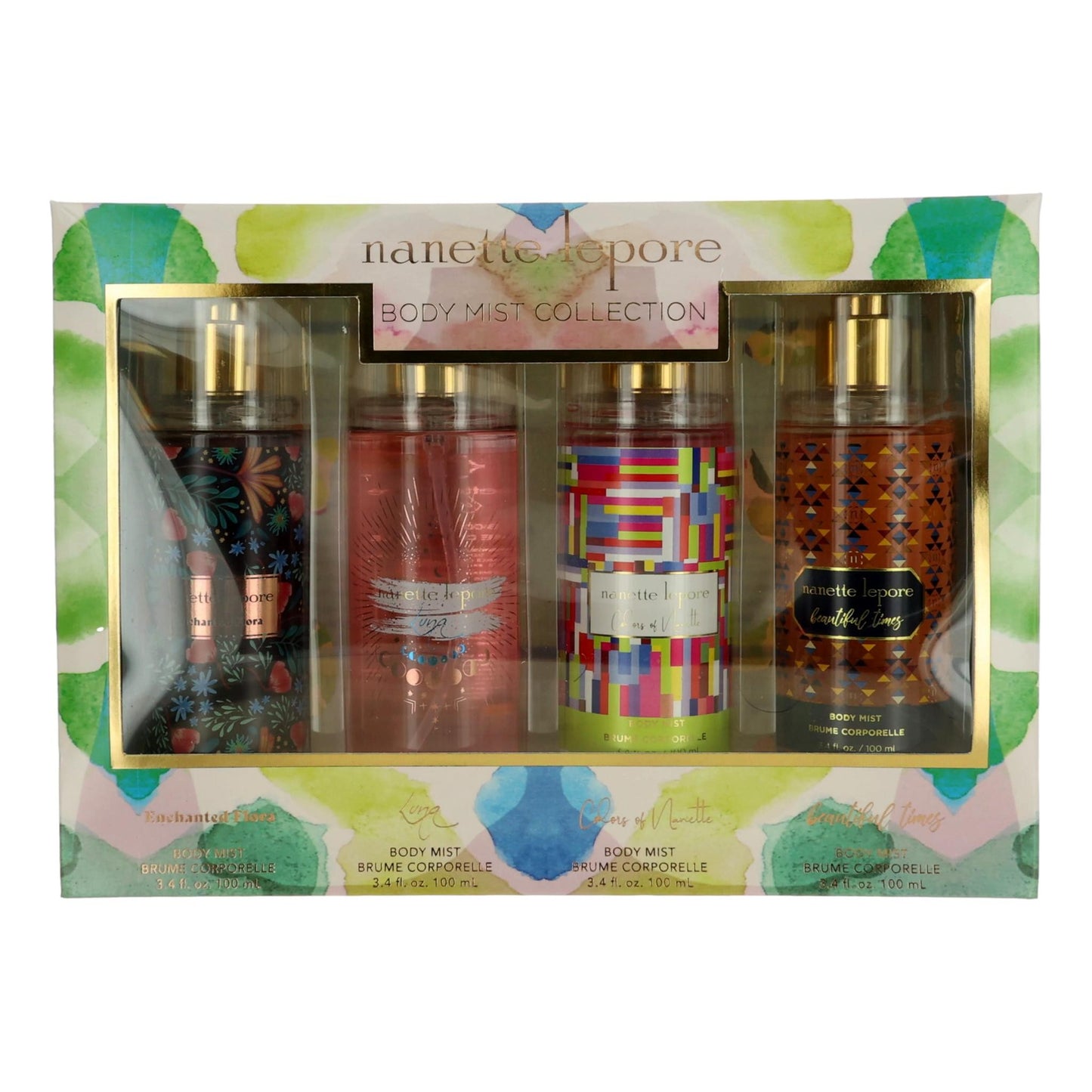 Nanette Lepore by Nanette Lepore 4 Piece Body Mist Set for Women